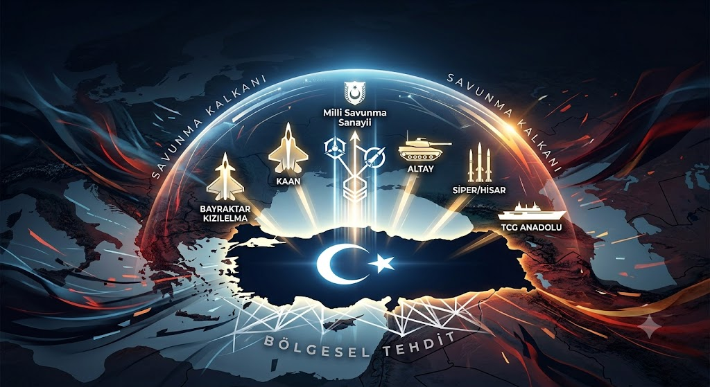 TÜRKİYE'DEKİ BÖLGESEL TEHDİT VE SAVUNMA SANAYİ POLİTİKASI